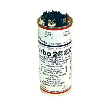 Capacitor; Univ. 2.5mfd-97.5mfd, 370/440