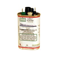 Capacitor; Univ. Oval 2.5mfd-15mfd, 440V