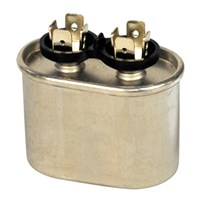 Capacitor; 3 mfd, 370VAC, Oval