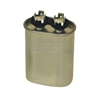 Capacitor; 15 MFD, 440V, Oval, USA